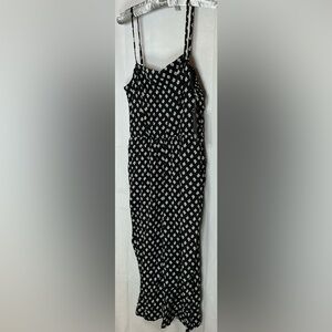 Black and White Floral Jumper